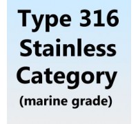 Type 316 Stainless Phillips Oval Head Sheet Metal Screws